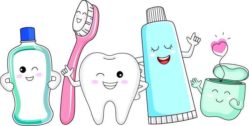 Cartoon tooth illustration
